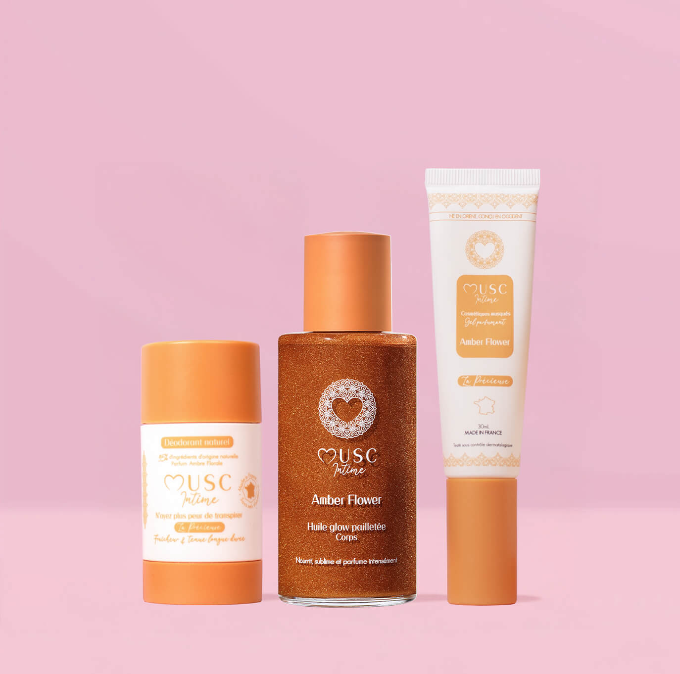 Le Trio Éclat Parfumé Amber Flower