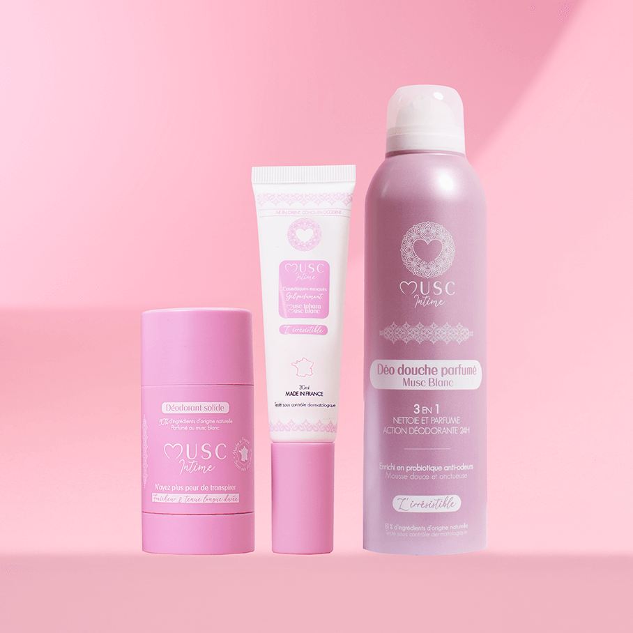 Le Rituel douche au Musc Blanc