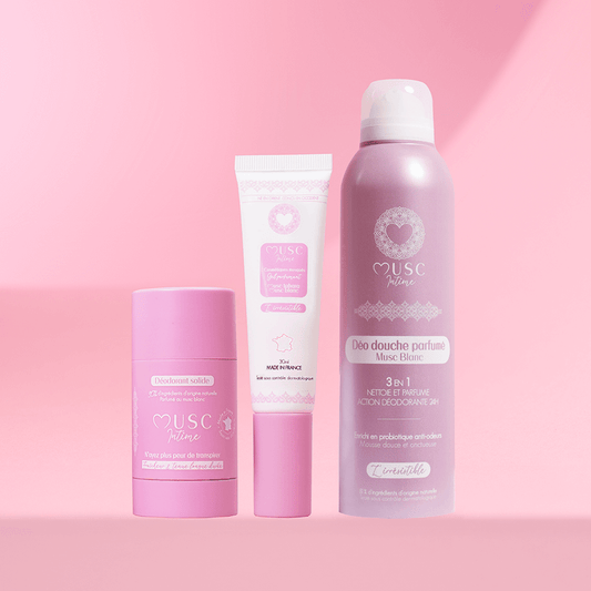 Le Rituel douche au Musc Blanc