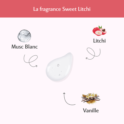 2 déodorants au Sweet Litchi