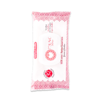Lingettes toilette Intime au Sweet Litchi - la Délicieuse