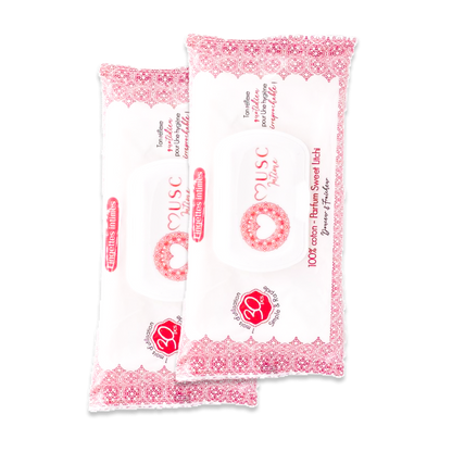 Lingettes toilette Intime au Sweet Litchi - la Délicieuse